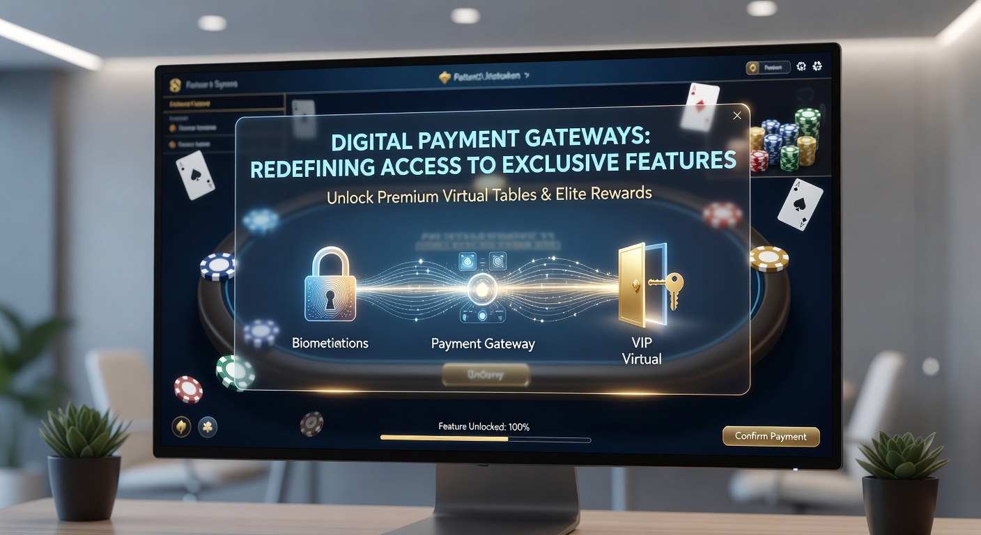 Integration von Zahlungsgateways mit exklusiven Features in virtuellen Tischspielen