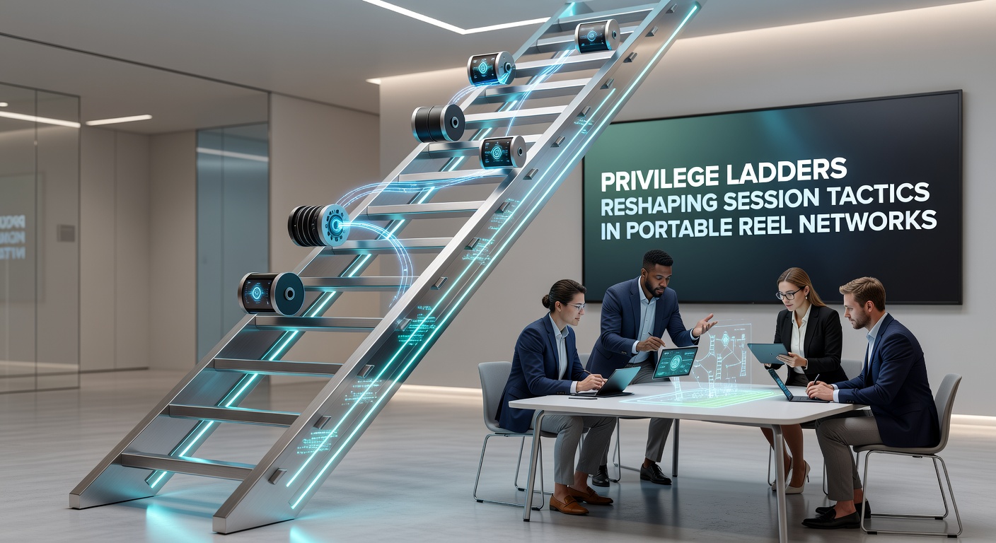 Darstellung von Privilegiestufen in mobilen Reel-Netzwerken mit verschiedenen Spielerleveln und Vorteilen